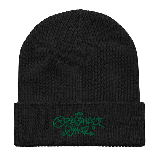 Graffiti Beanie Green