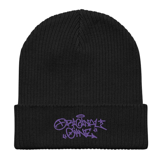 Graffiti Beanie Purple